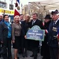 Inauguration de la place Marthe Simard